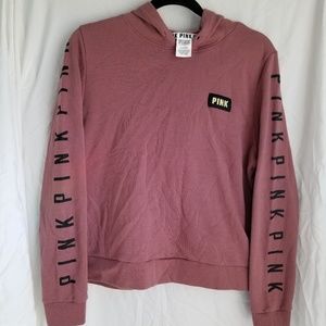 PINK hoodie size L, mauve